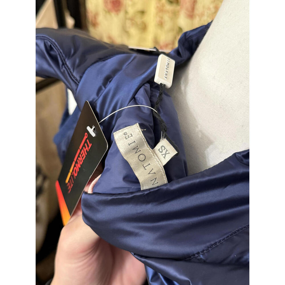 NWT! Anatomie Blue Thermolite Vest with Interior and Exterior Pockets Size XS - Picture 5 of 5